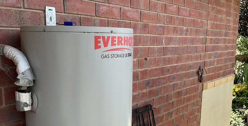 everhot gas storage hot water system
